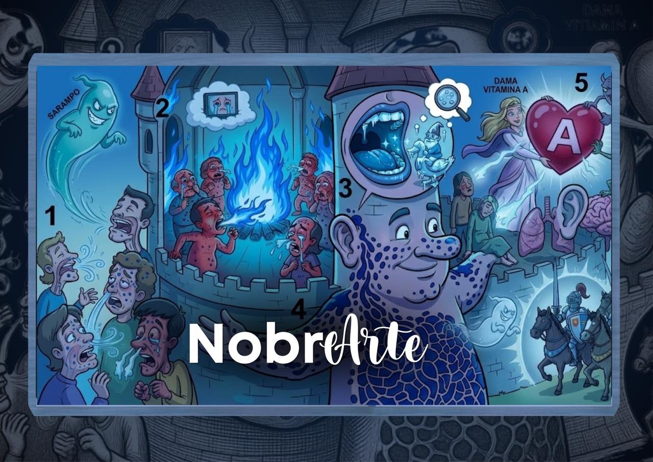 Mnemônicos visuais do NobrArte criados por IA